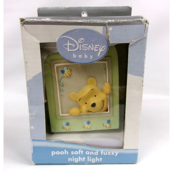 Disney Baby Winnie the Pooh Night Light Bees New Damaged Package - Picture 1 of 3